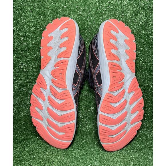 ASICS Gel-Cumulus 23 Women's Size 8.5 Black Blue Running Shoes Athletic Sneakers - Picture 8 of 9